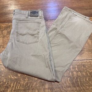 Wrangler slim straight khaki pants men's sz‎ 36x30